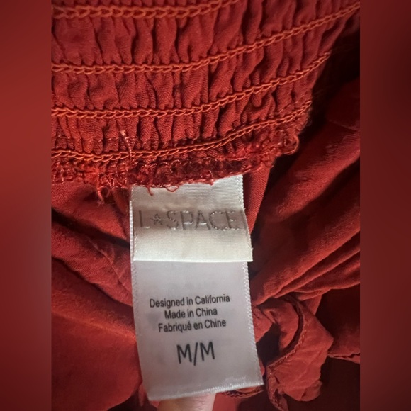 Pasadena Jumpsuit in Redwood Red LSPACE - Picture 7 of 9